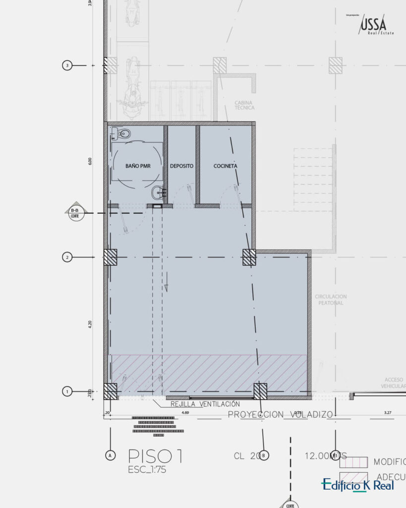 Local comercial, deposito cocineta